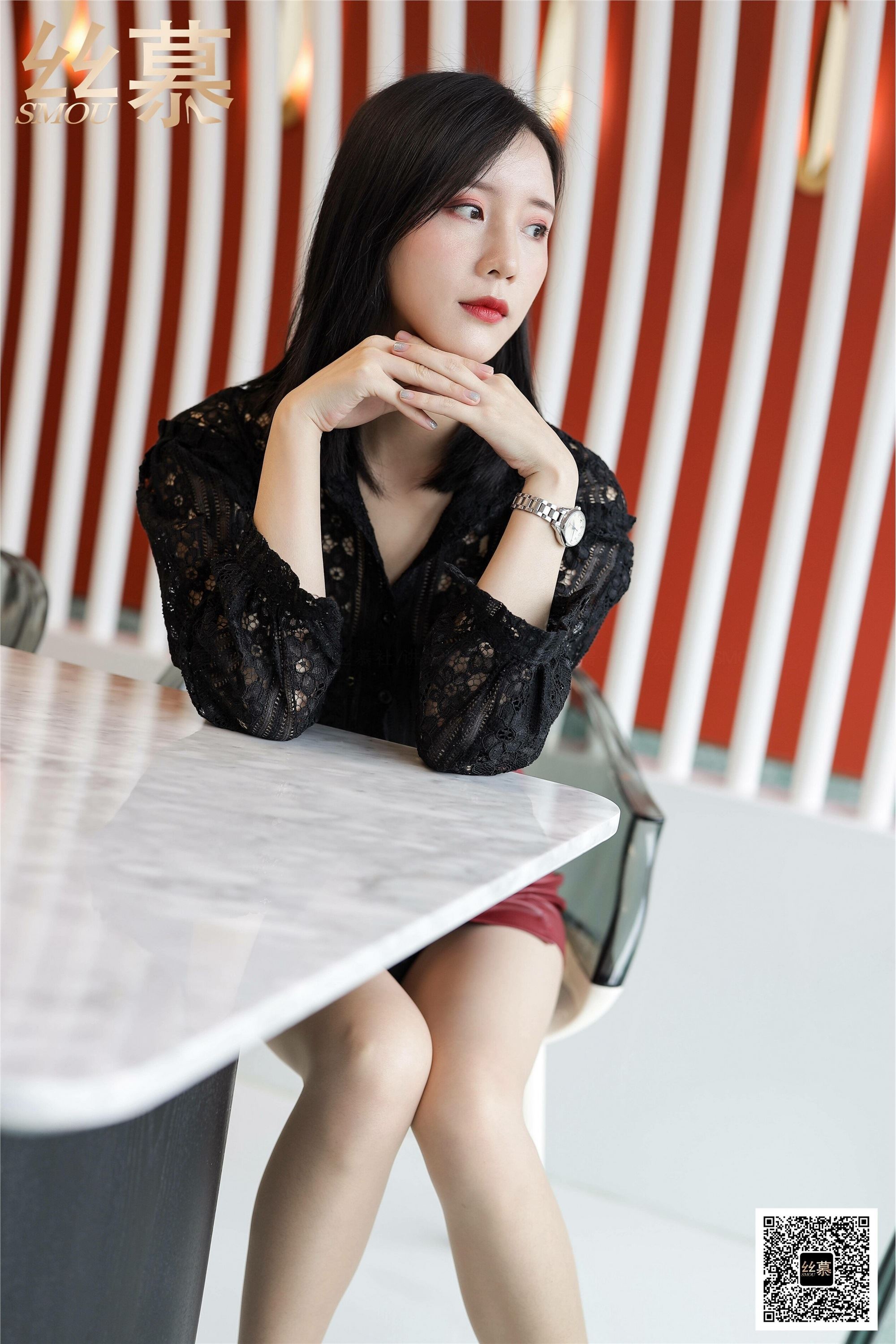 丝慕写真 SM419 天天一元 模特：紫宁《无缝裆3D轻薄无痕》